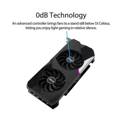 Asus Dual RX 6700 XT 12GB Gaming Graphics Card